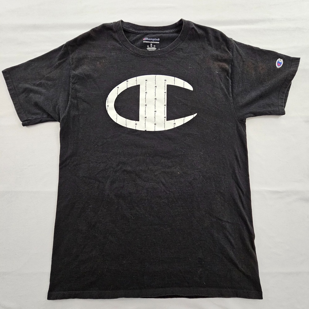 Champion Authentic Athleticwear Black Short Sleeve T-Shirt Men's M